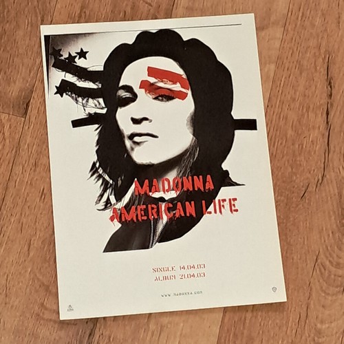 Madonna american life single - american,