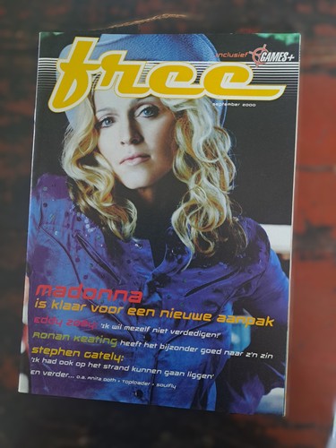 Madonna dutch promo magazine - promo,