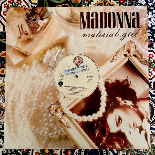 Madonna italy material girl - madonna,