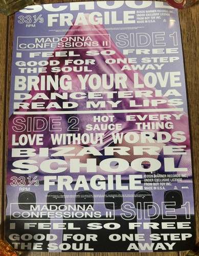 Madonna size pop shop - a4,