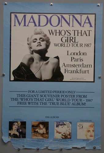 Madonna poster original wea - madonna,