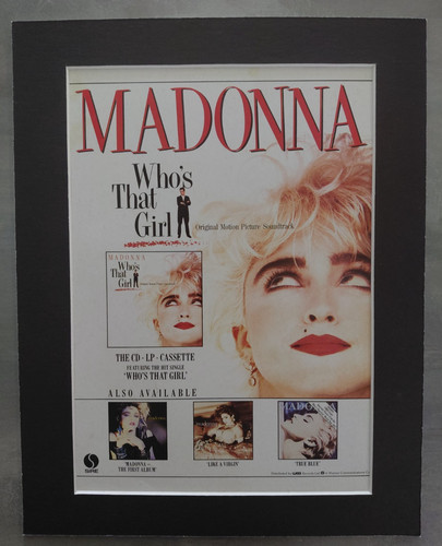 Madonna who that girl - who's,