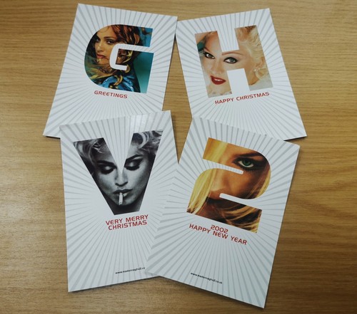 Madonna postcards ghv2 - postcards, x