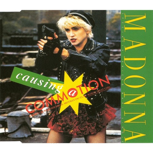 Madonna causing a - causing,