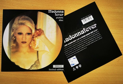 Madonna display card fever - card,
