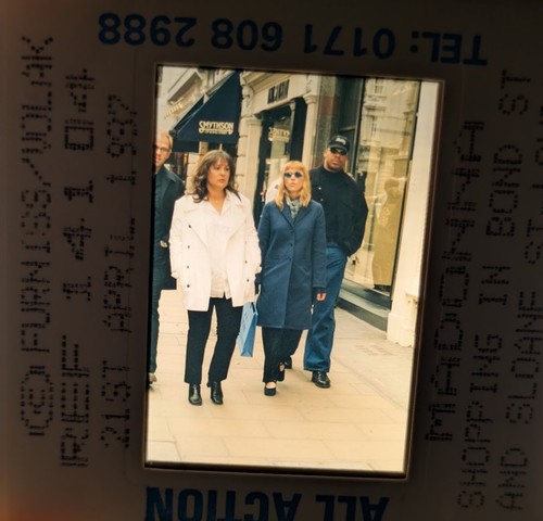 Madonna slide photo - mm,