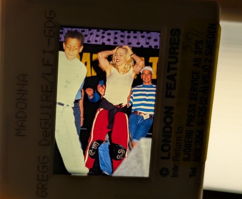 Madonna slide photo - madonna,, 35